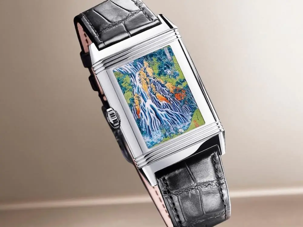 積家經典 Reverso 再出新招！這只 Tribute Enamel 翻轉系列腕錶，重現葛飾北齋畫作
