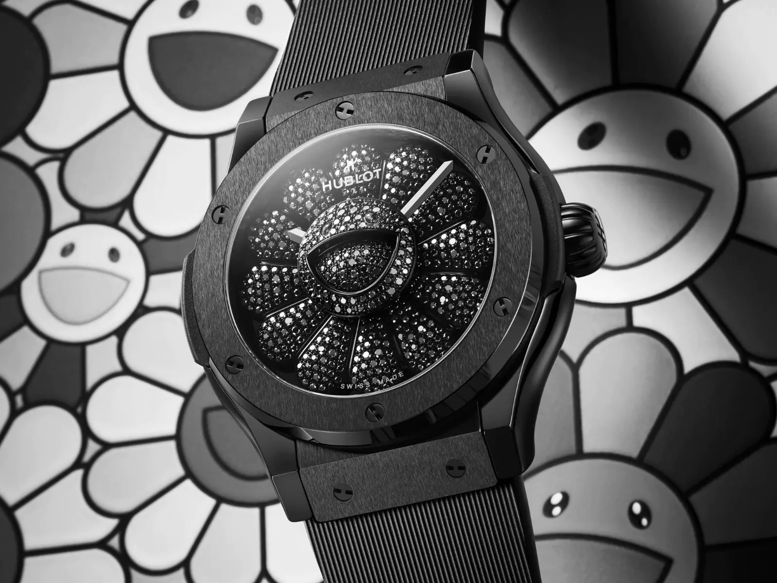 期待度超越第一彈？HUBLOT 宇舶錶 x 村上隆「微笑小花」預告第二款聯名錶即將問世！