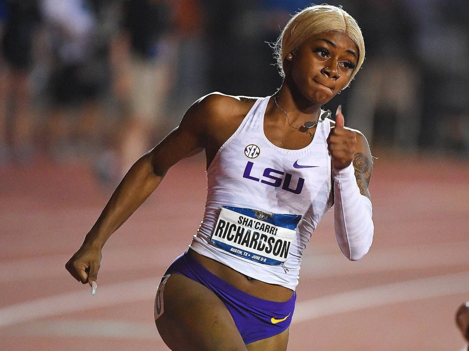 「短跑天才少女」Sha'Carri Richardson 因吸大麻被奧運禁賽，美國多位運動員、名人為此表達不滿！