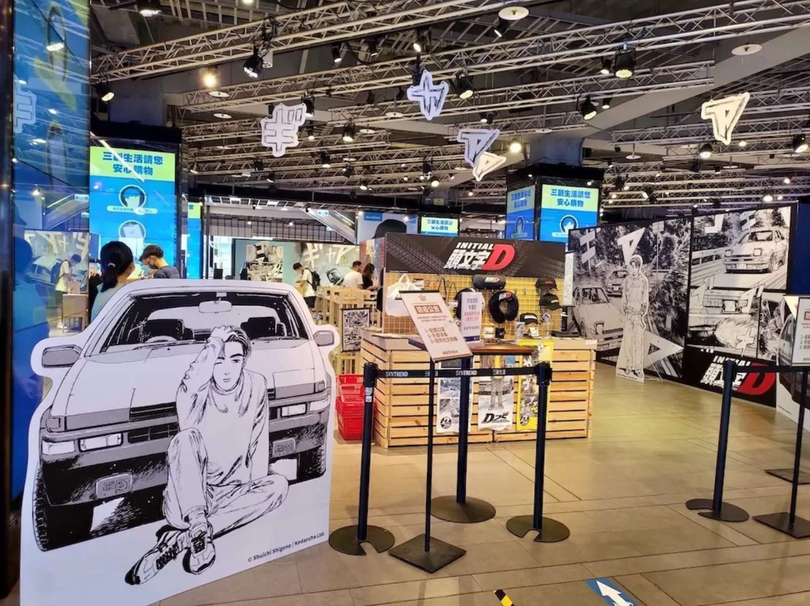 「頭文字 D 快閃店」登陸台北三創，電影版藤原豆腐店 AE86 直接從日本空運來台！