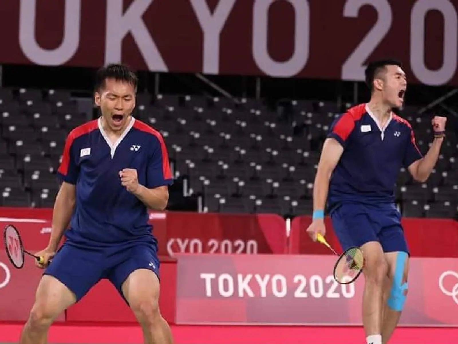 東京奧運／「麟洋配」擊敗世界第一！羽球男雙王齊麟、李洋晉級 8 強，印尼網友：台灣火力全開！