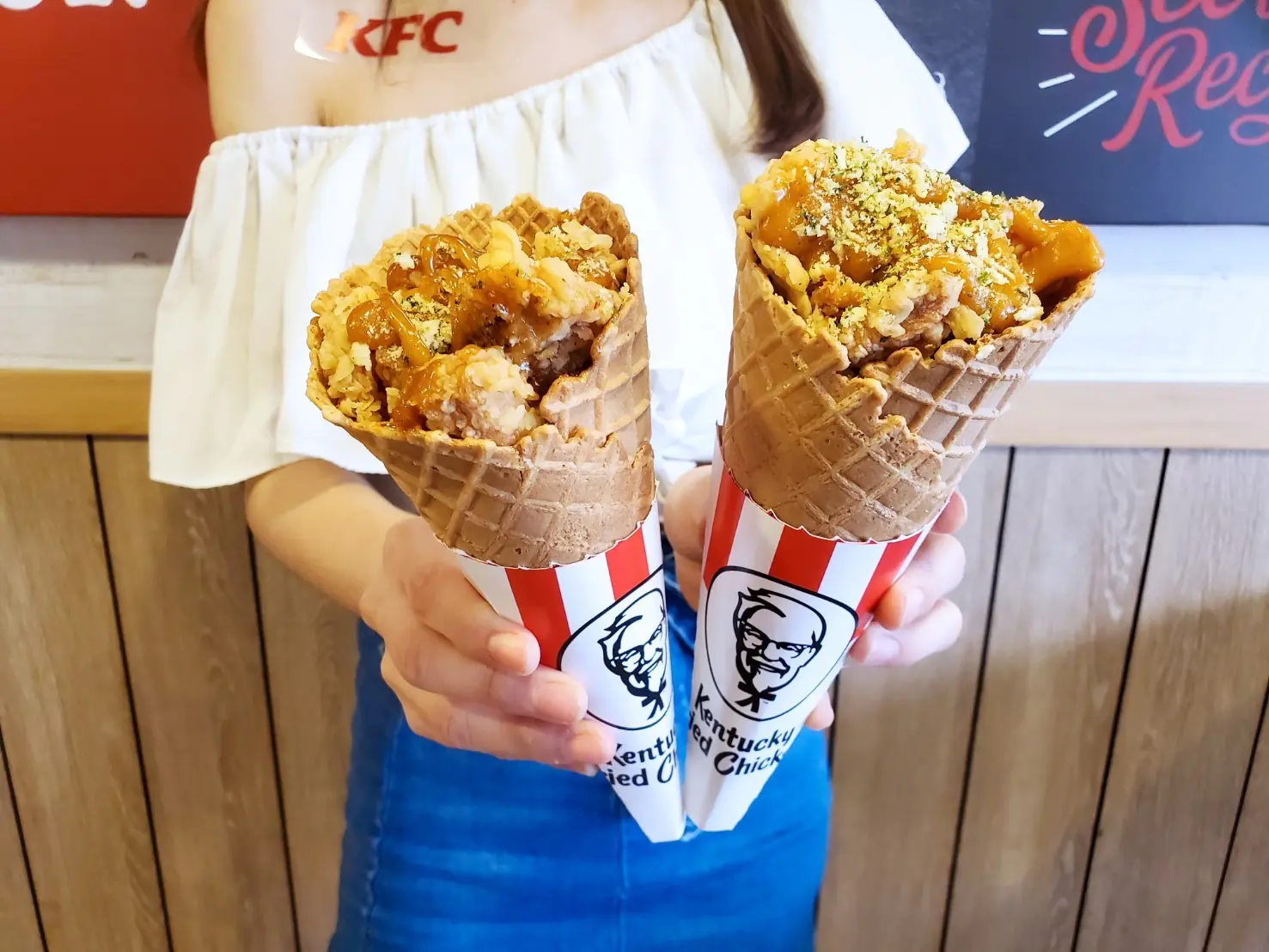 肯德基推出 SSR 級「Chiffle 雞米花甜筒」，每日限量 18 支比限量球鞋還難搶！