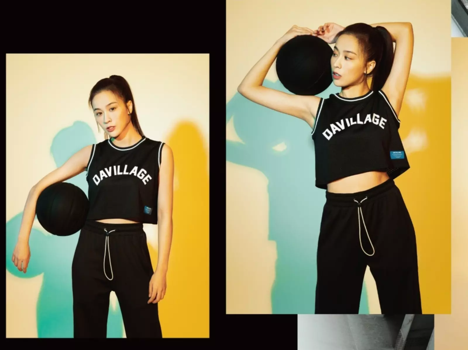 這樣的球衣女孩才正！混血潮妹 Julie 穿上全新 DV「Blue Label」展現健康辣！