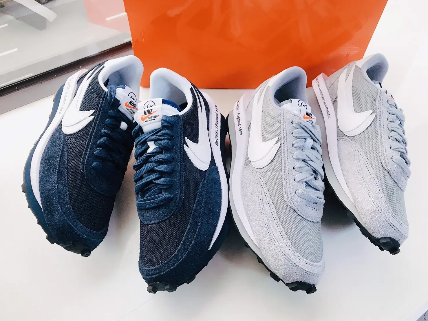 【E直買鞋】Nike x sacai x Fragment 獨家開箱三方聯名球鞋 LDWaffle！