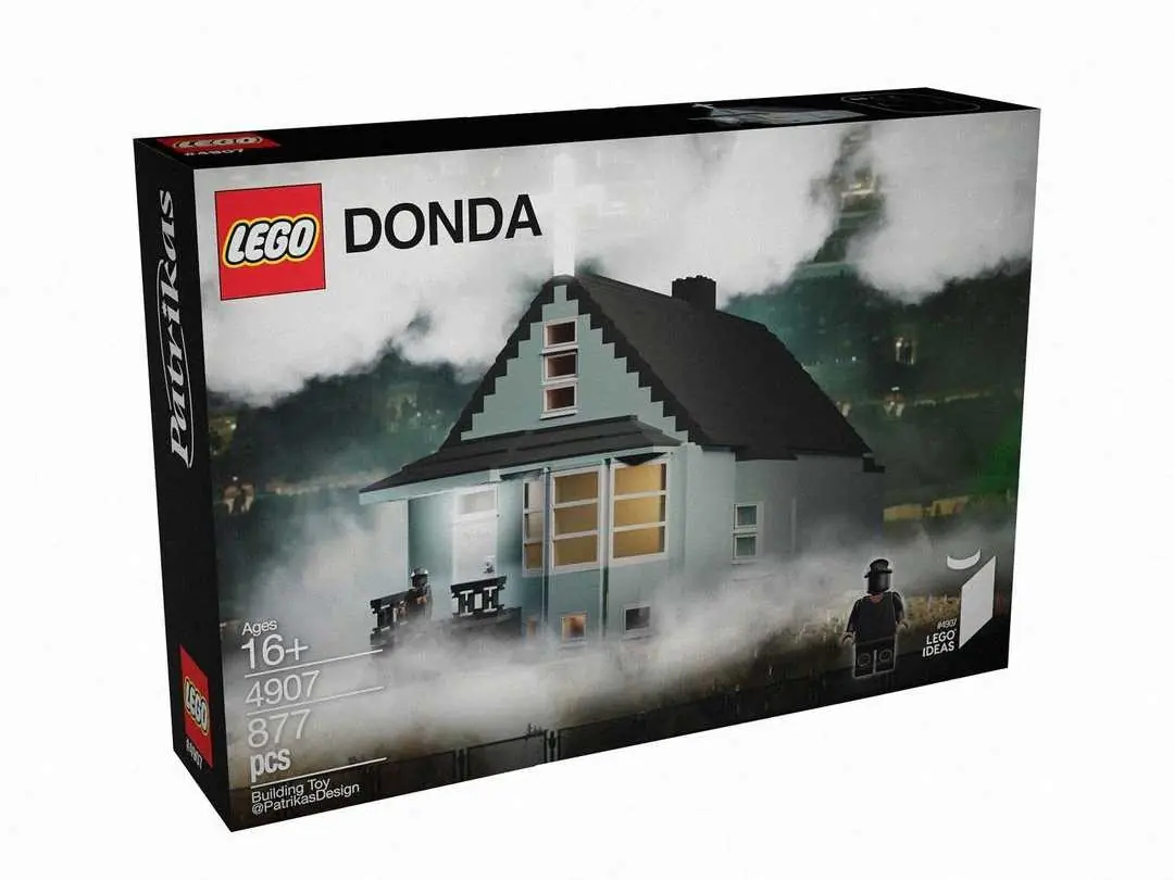 肯爺 Kanye West《DONDA》試聽會被藝術家改造為「樂高 LEGO」模型，網友全喊：「我要買！」