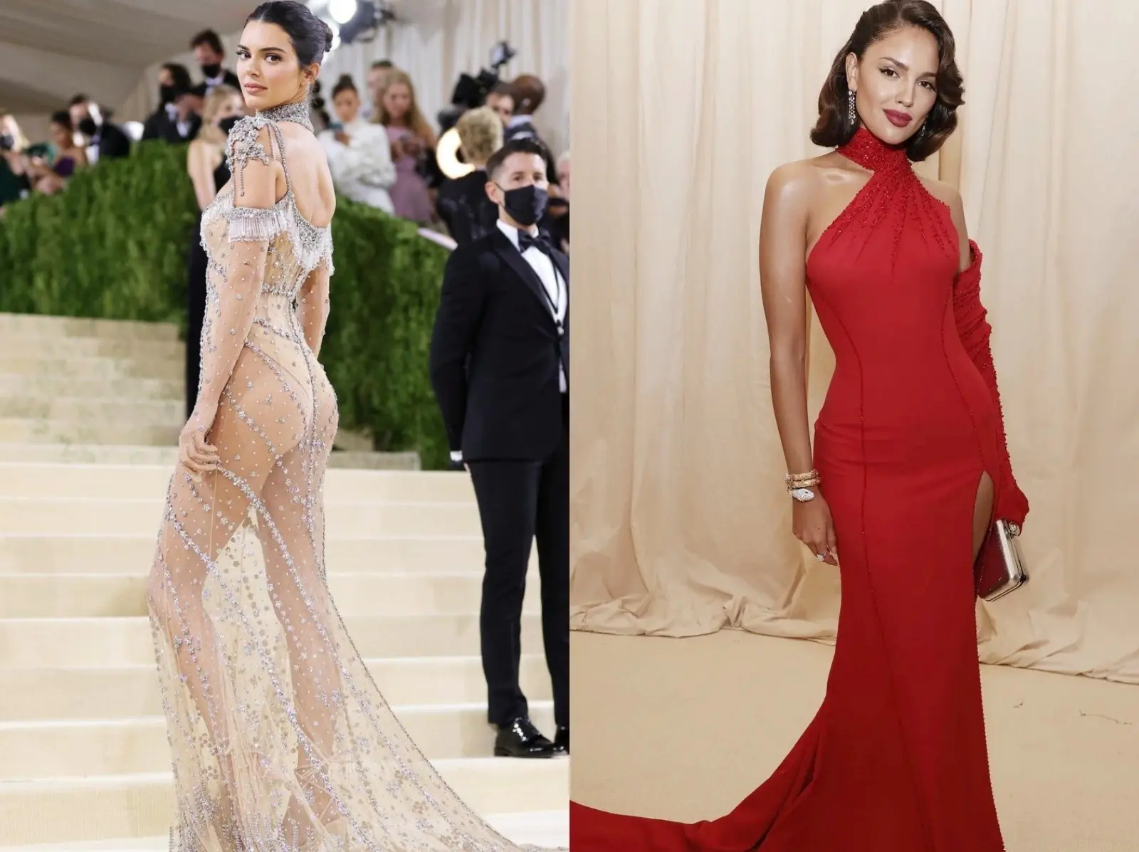 2021 Met Gala 紅毯前五美出爐：Kendall Jenner 透視裝、怪奇比莉超性感！