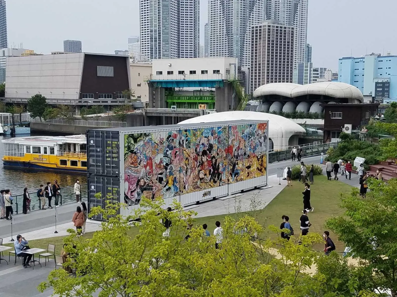 《航海王 ONE PIECE》紀念百卷單行本展示「大海賊百景」藝術牆，竟是尾田親筆繪畫！