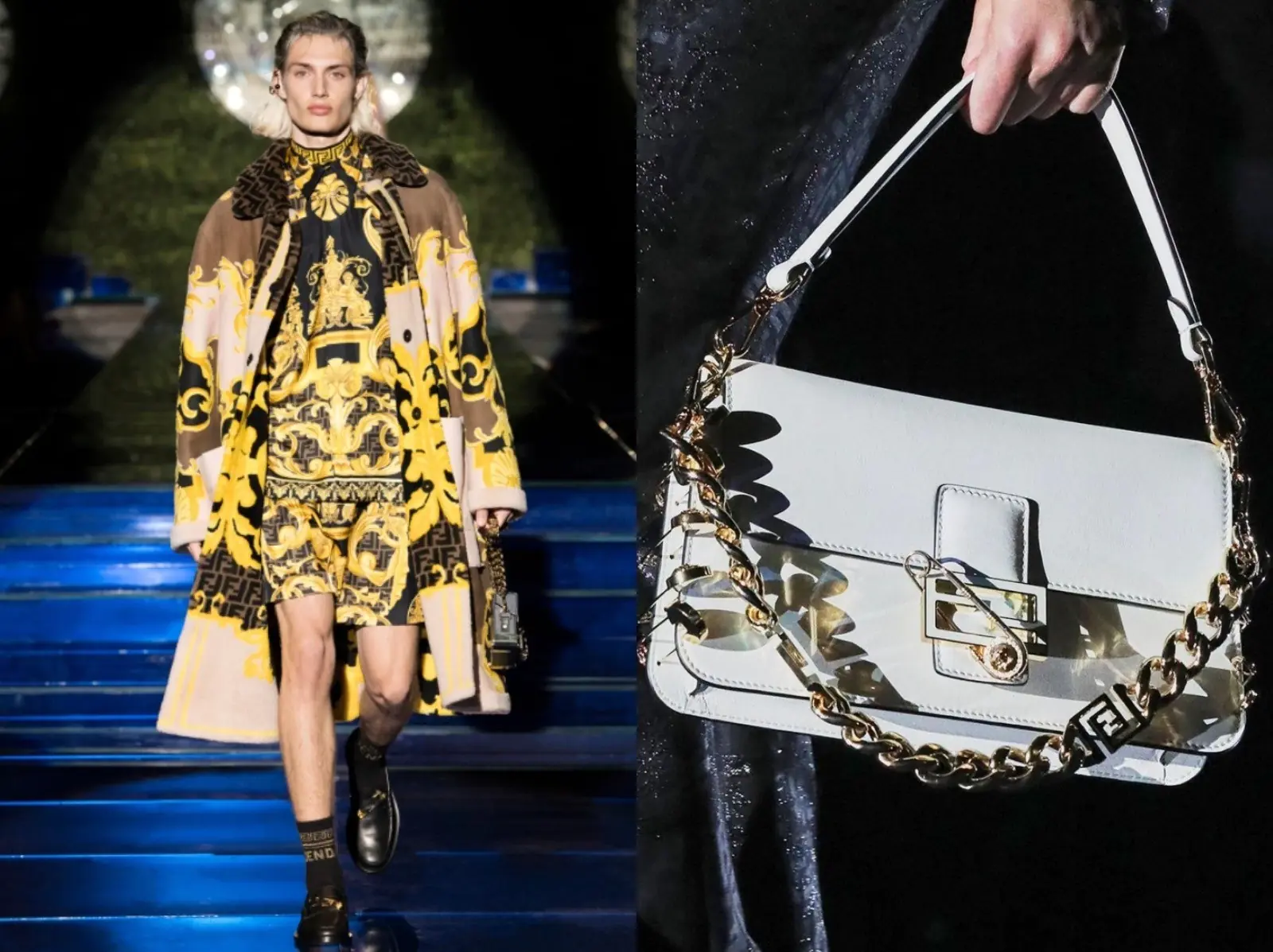 Fendi 與 Versace 破天荒合作！「Fendace 系列」 3 大亮點整理：Peekaboo 換上富豪金、嶄新 Logo 暗藏巧思！