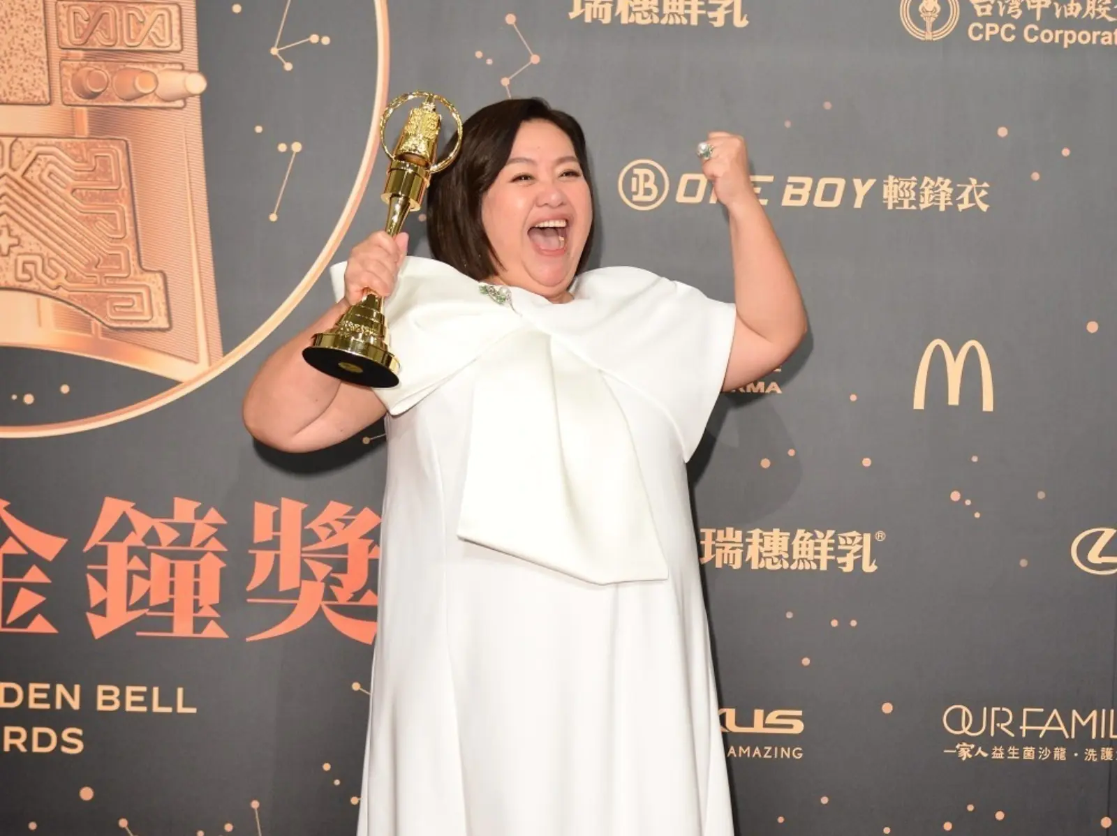 金鐘 56／鍾欣凌《婆婆》勇奪戲劇節目女主角：「謝謝所有愛看電視的人！」