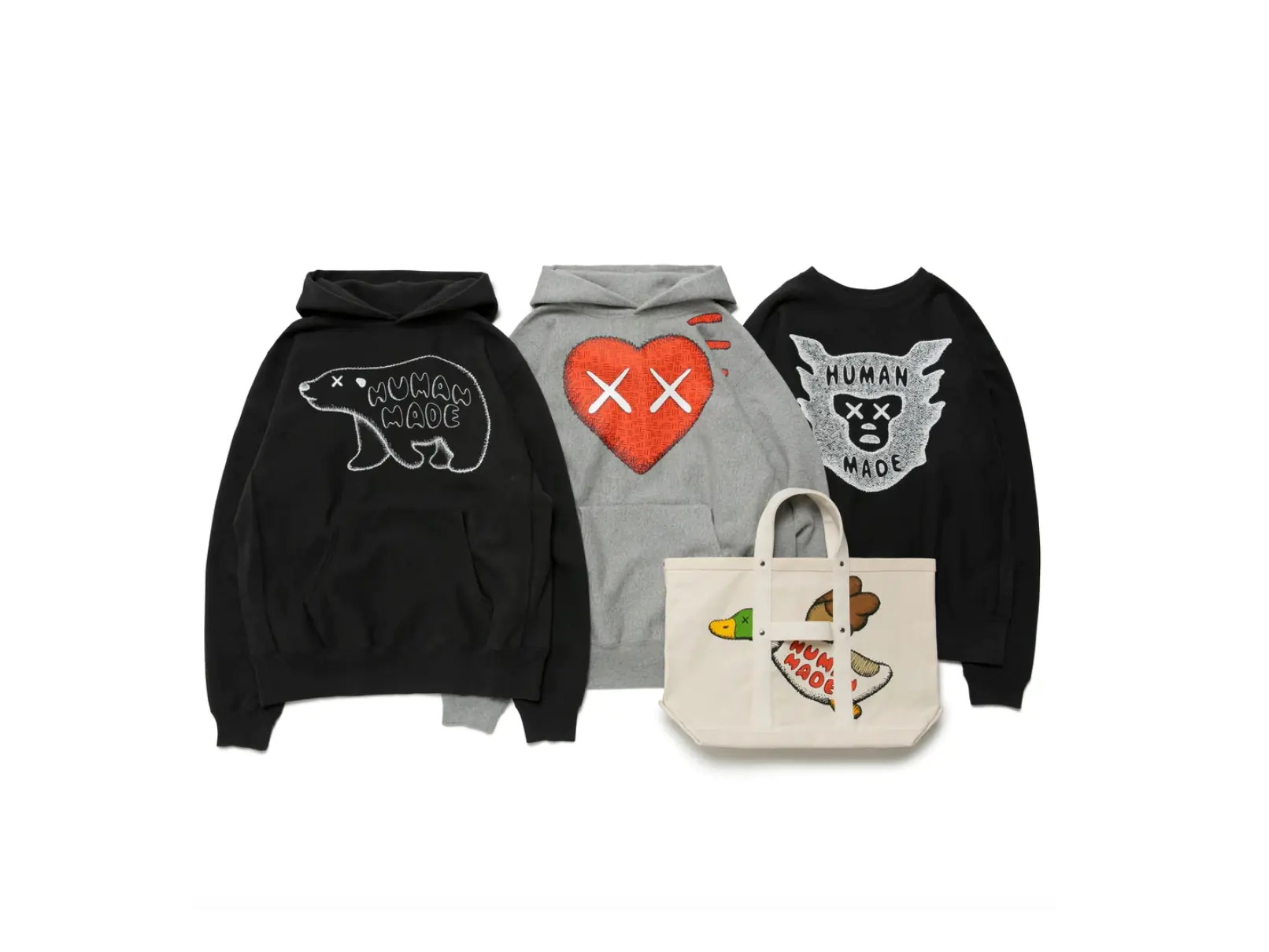 Human Made x KAWS 最新聯名系列「發售情報」總整理，這不包色對不起自己吧？