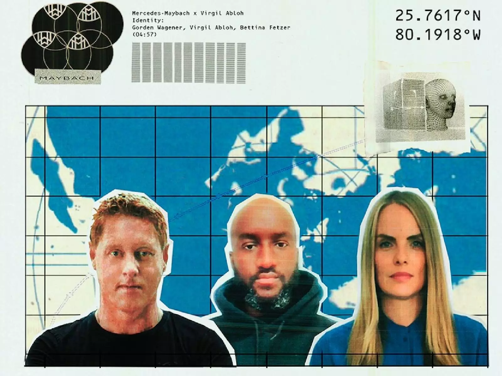 賓士和 LV 創意總監 Virgil Abloh 合作，聯手打造「邁巴赫電動概念車」確定 12 月亮相！