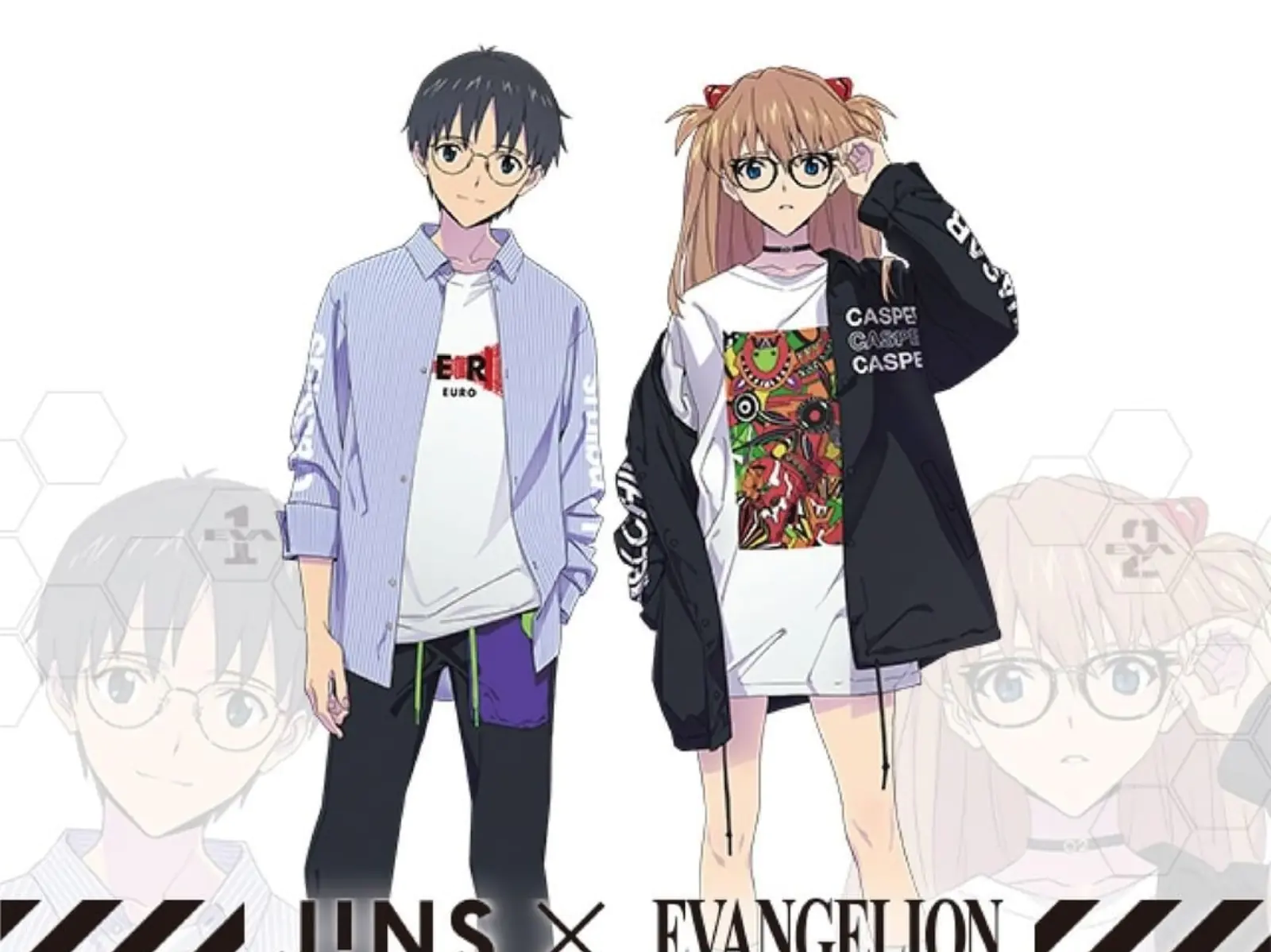 新世紀福音戰士 EVA x JINS 第三波聯名登場，推出限量初號機、貳號機眼鏡！