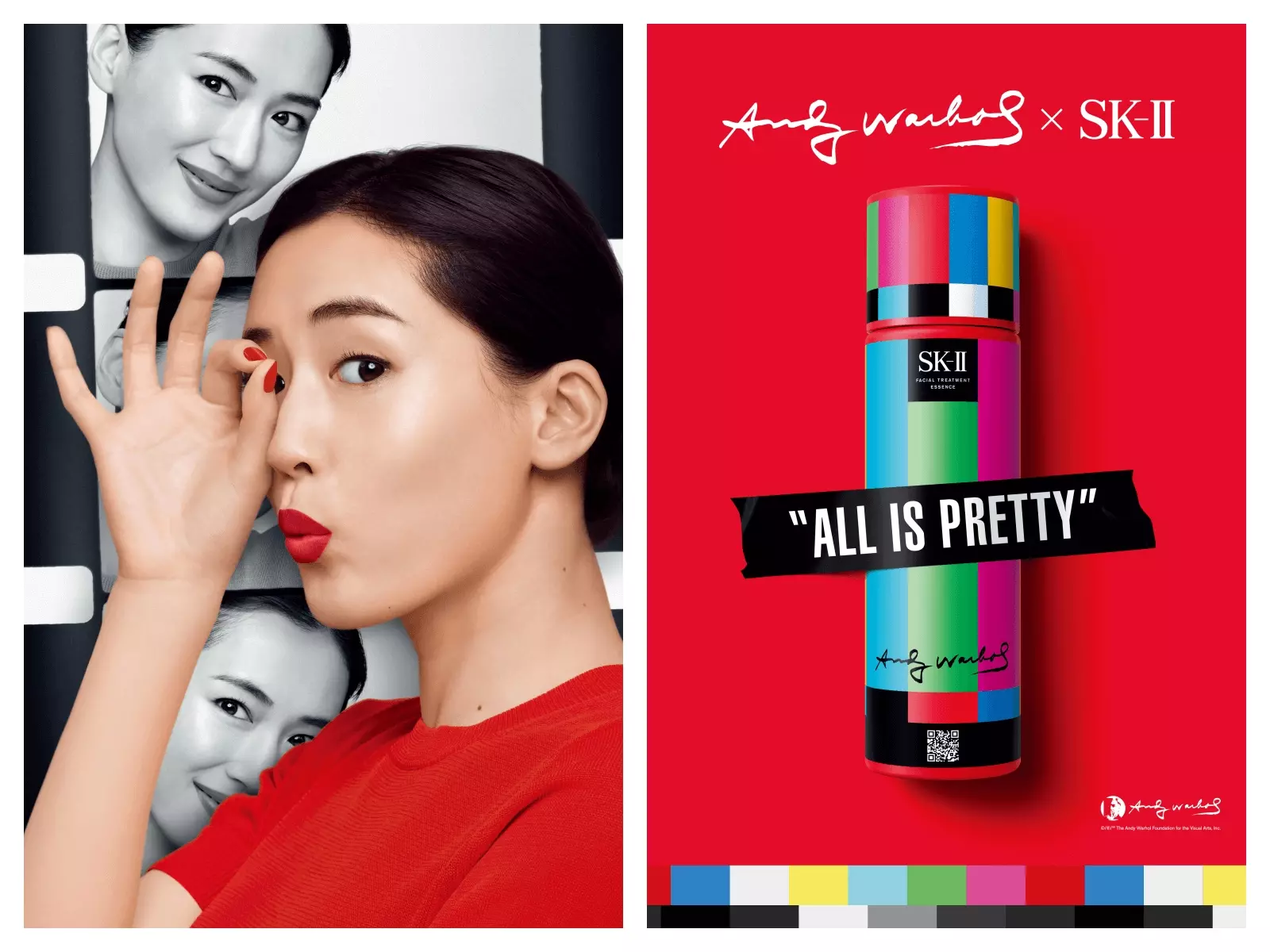 美無止盡！SK-II跨界普普藝術大師安迪．沃荷，推出SK-II 青春露限定版