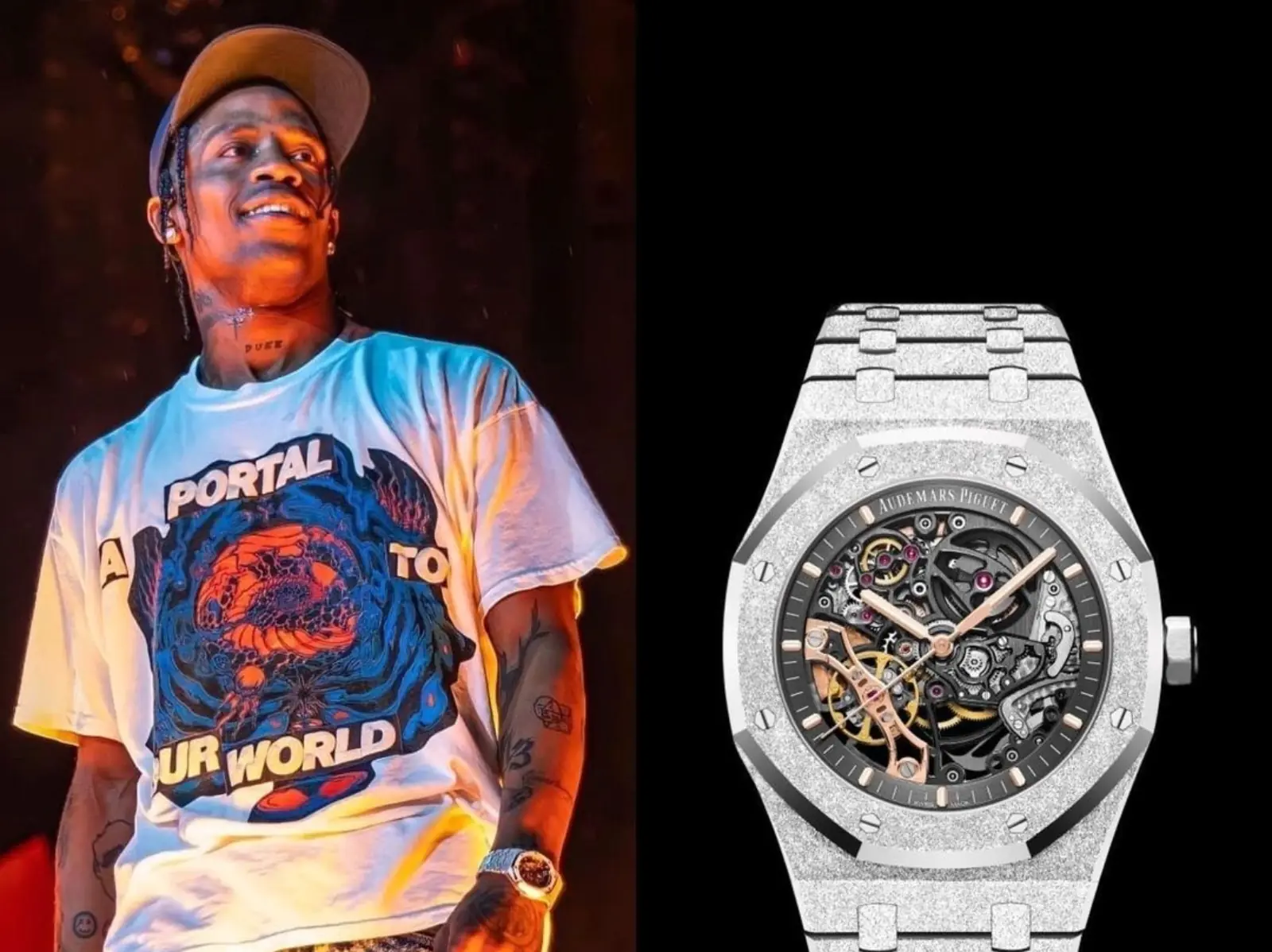 Travis Scott 出席音樂活動配戴 AP 百萬名錶，絕對比他腳上爆款球鞋還吸睛！