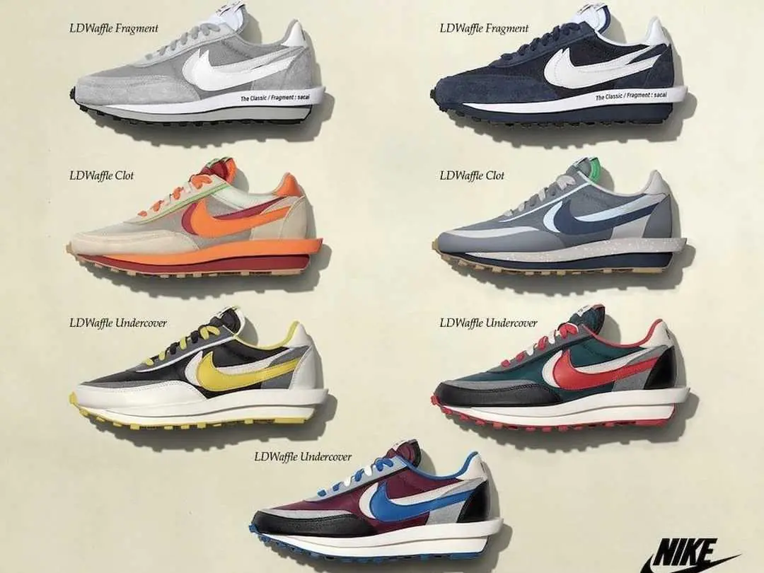 Sacai x Nike「三方聯名」市場炒價漲幅全面分析，這款「閃電配色」竟漲 240%！