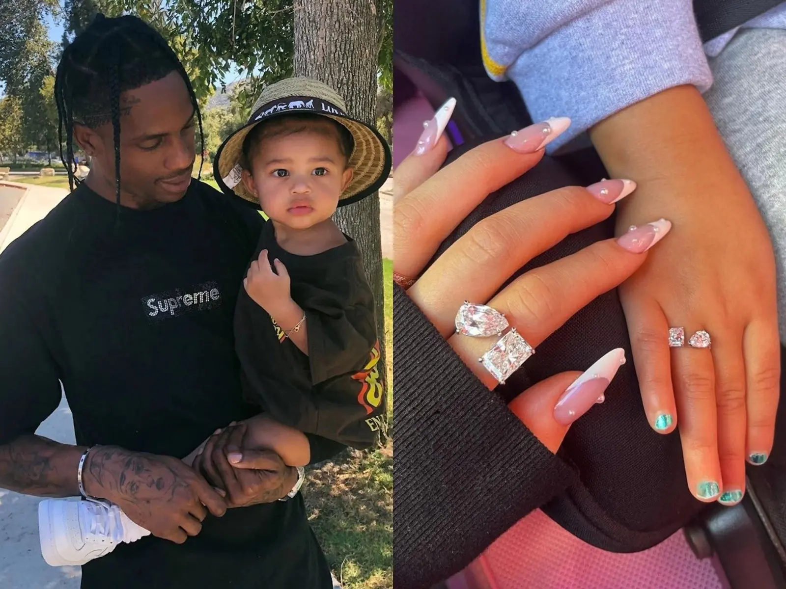 寵娃魔人 Travis Scott 已上線！送女兒 Stormi 要價 300 萬大鑽戒，網友：下輩子好好投胎...