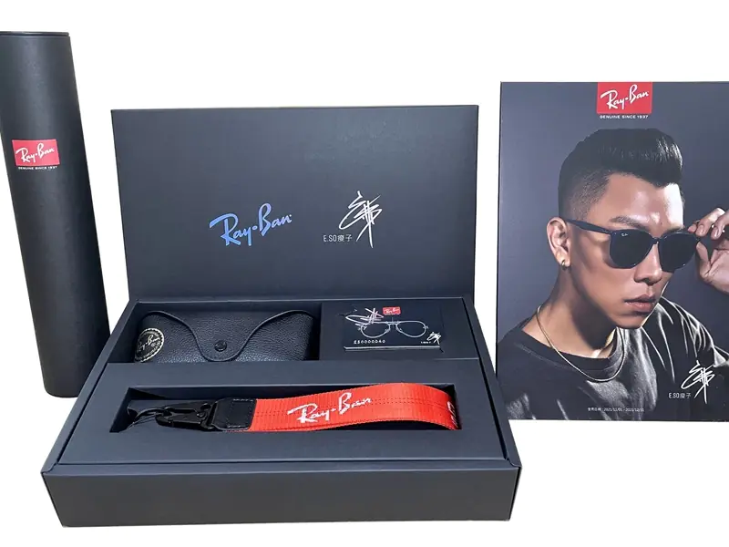 E.SO 瘦子攜手 Ray-Ban 雷朋推出限量潮流禮盒！上街真的變得好秋！