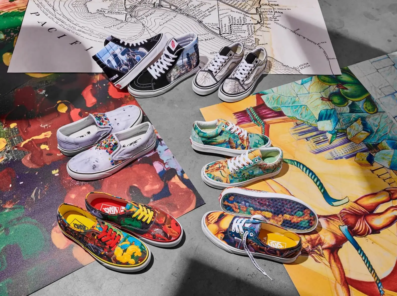 VANS X MOCA 聯名合作系列，精彩重現經典藝術作品！