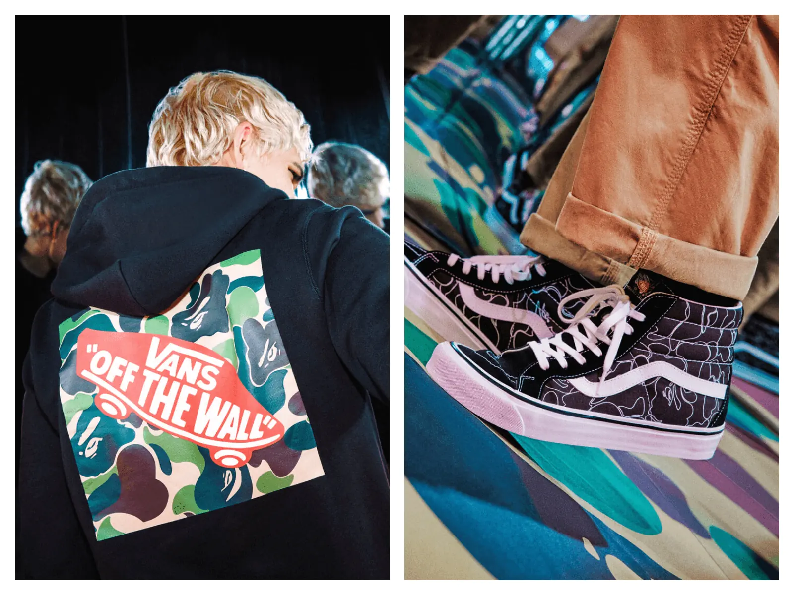 街頭文化愛好者不容錯過！BAPE® X Vans 2021秋冬聯乘系列將於「這天」登場