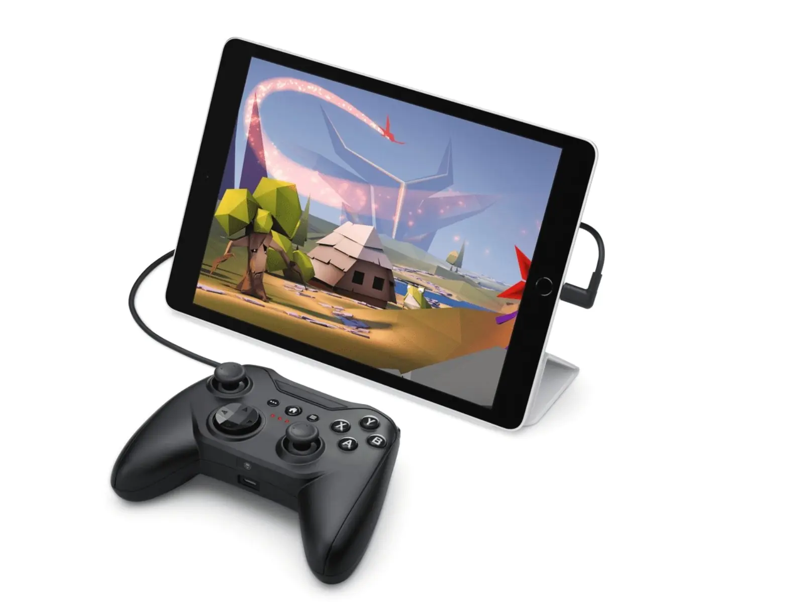 蘋果 Apple 推出全新配件 Rotor Riot Lightning，外型激似「PS5」遊戲搖桿！