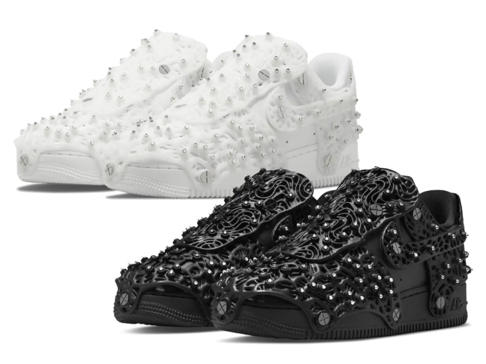 Nike x 施華洛世奇 Swarovski 再推聯名球鞋，猛毒版 Air Force 1 你買單嗎？