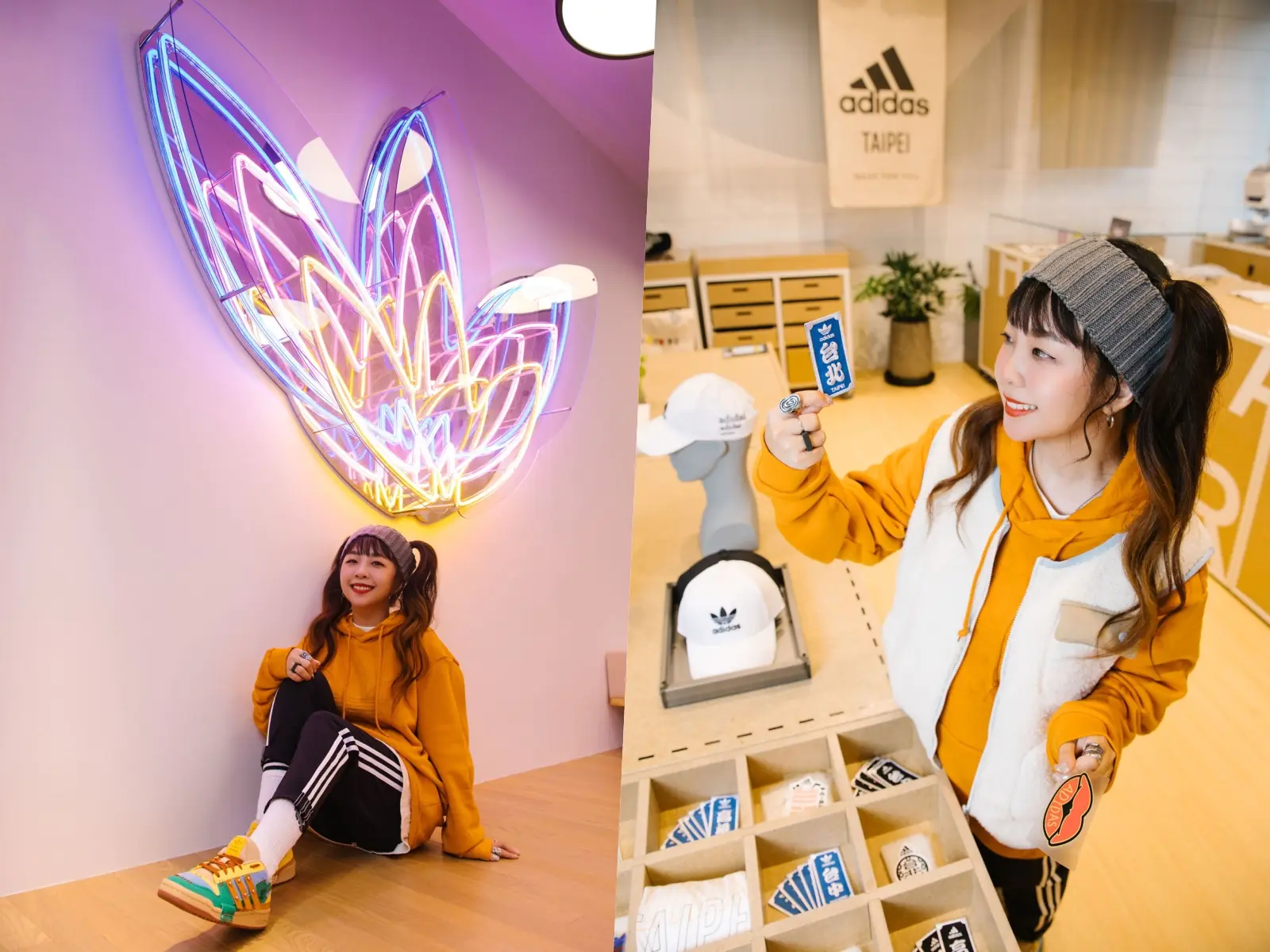 潮編南西去哪裡？不夠酷她可不去！ adidas Brand Center 不只有客製化區還有鞋頭必須朝聖的超狂裝置！