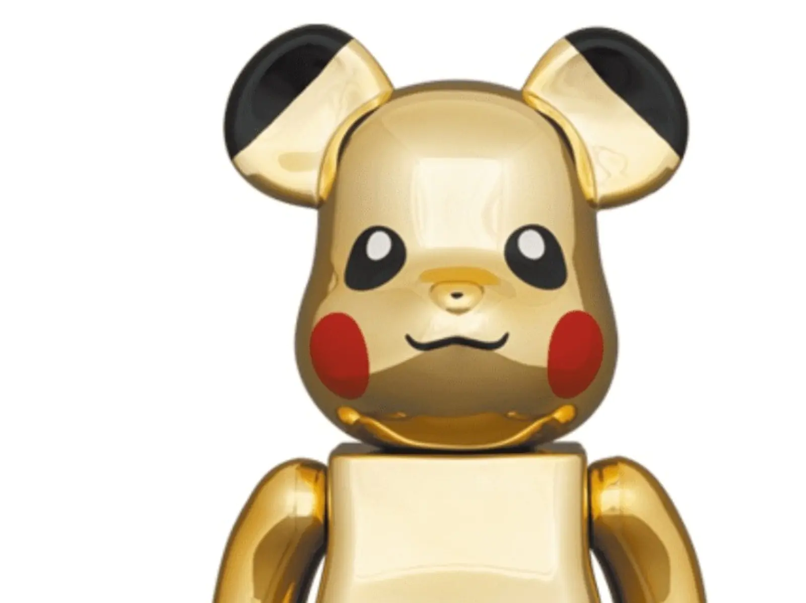 日本 MEDICOM TOY 推出黃金版「皮卡丘」BE@RBRICK，還沒開賣就飆破 5 倍售價！
