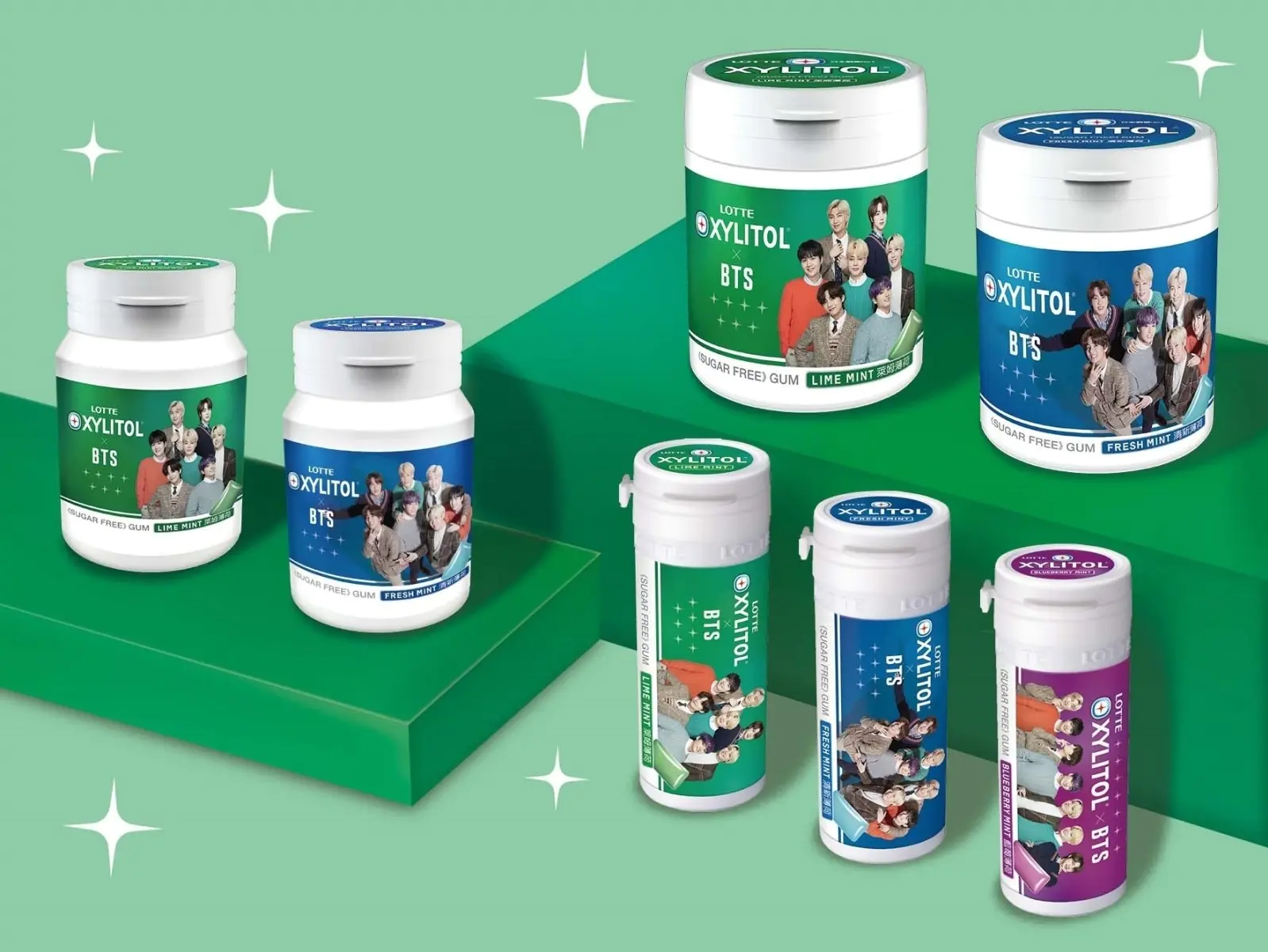 用笑顏療癒世界！日本最熱銷口香糖XYLITOL x BTS 聯名款限量上市
