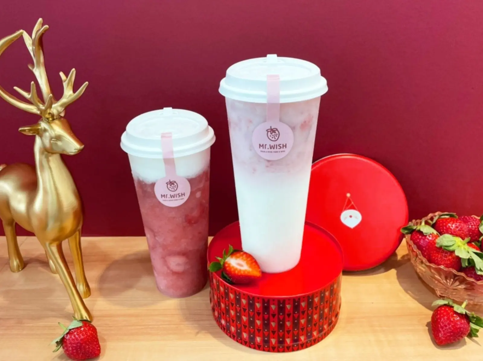 2021 草莓季／5 家夢幻草莓手搖飲料推薦，少女系粉紅漸層 IG 打卡必備！