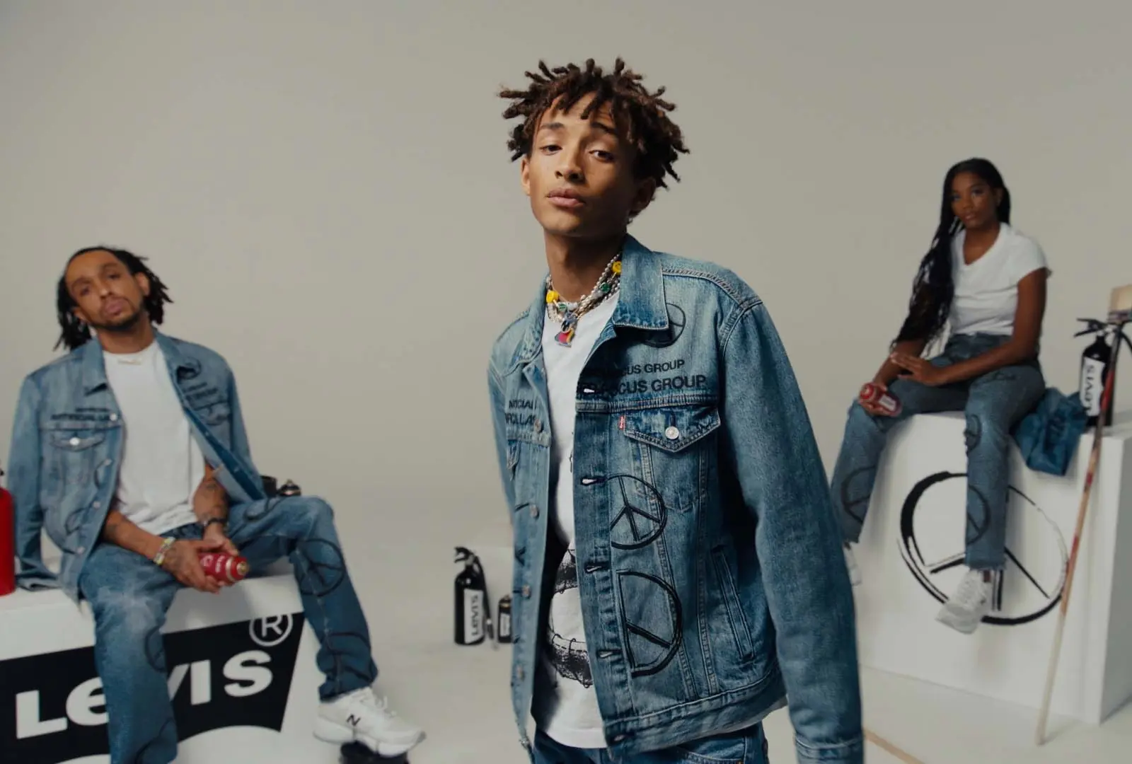 Levi’s® 攜手 Jaden Smith推出2021秋冬限定膠囊系列，以趣味的方式向大眾傳播愛與和平