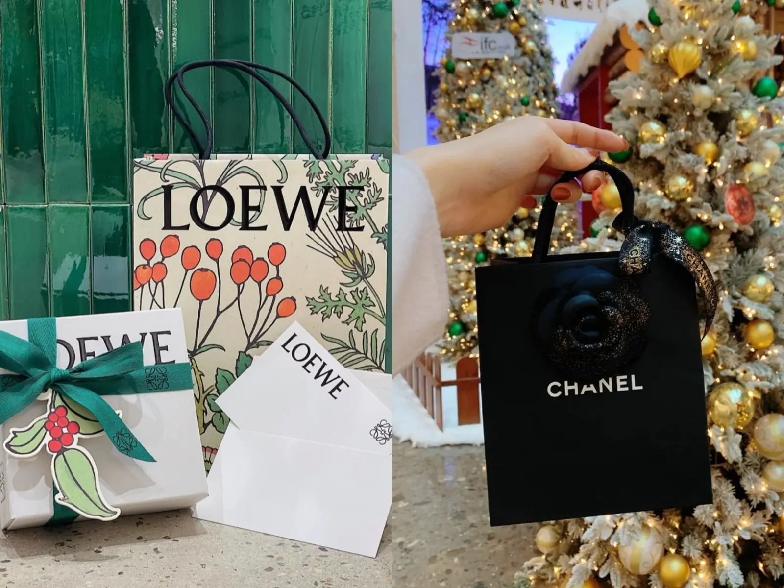 Dior、CHANEL⋯盤點五大「聖誕限定」名牌紙袋，夢幻到有人為了紙袋買包！？