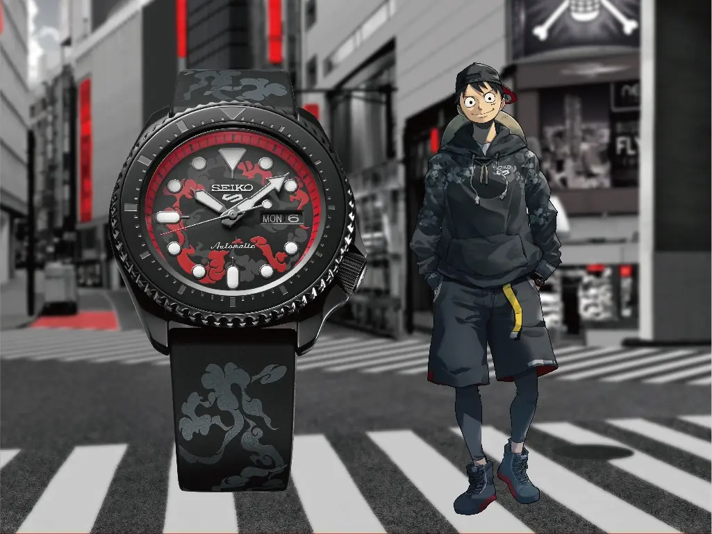 欸不是，Seiko 5 Sports 航海王系列也太帥！還不把你的左手留給夥伴們！