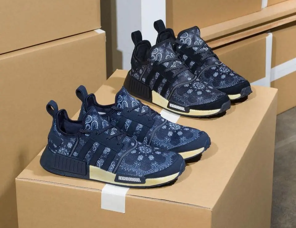 adidas x NEIGHBORHOOD 推出 NMD R1 「Paisley Pack」全新聯名球鞋，變形蟲圖案超級帥！