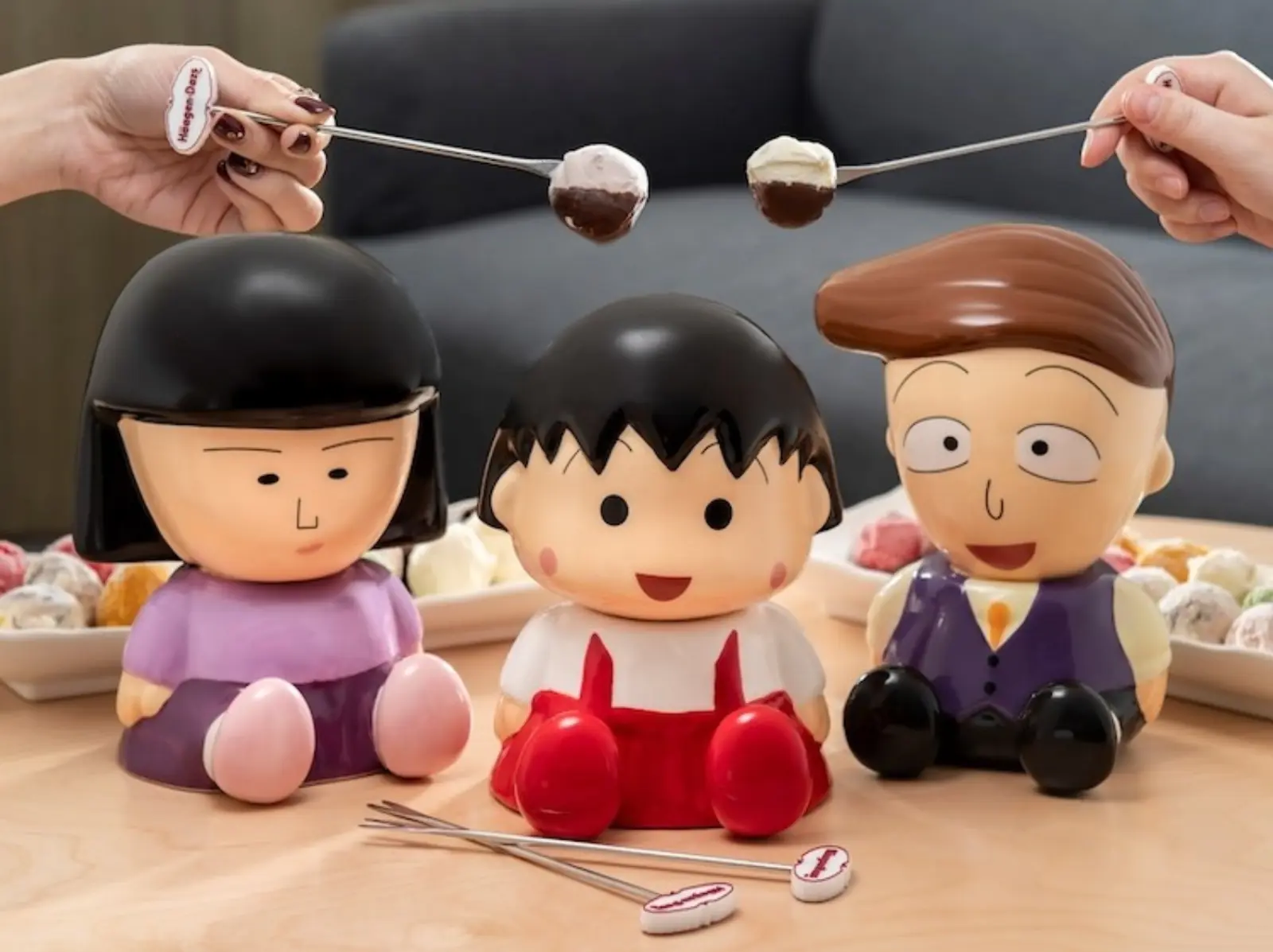 Häagen-Dazs × 櫻桃小丸子聯名一秒喚醒童年回憶，還有「大人系調酒冰淇淋」！