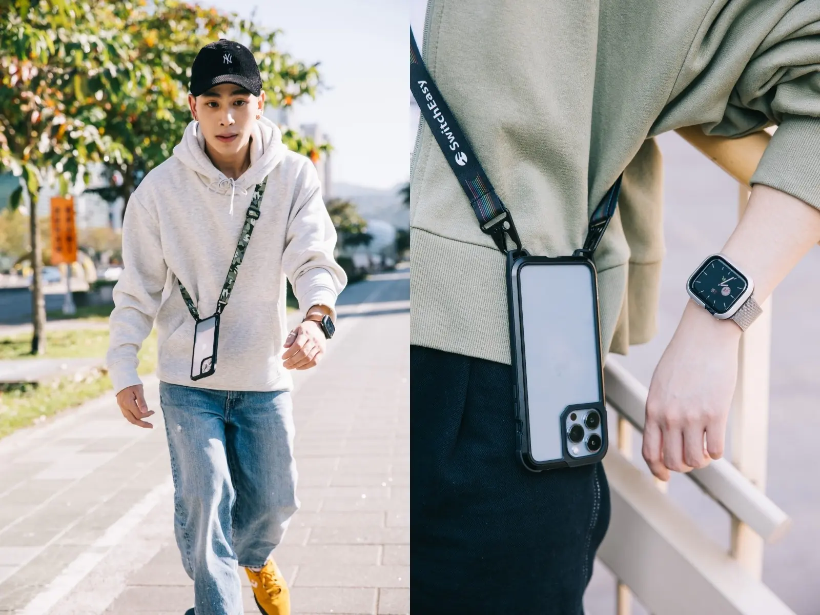 SwitchEasy 全新 Odyssey 航太鋁合金 iPhone 13 背帶式手機殼、Apple Watch 手錶殼讓你潮帥登場！