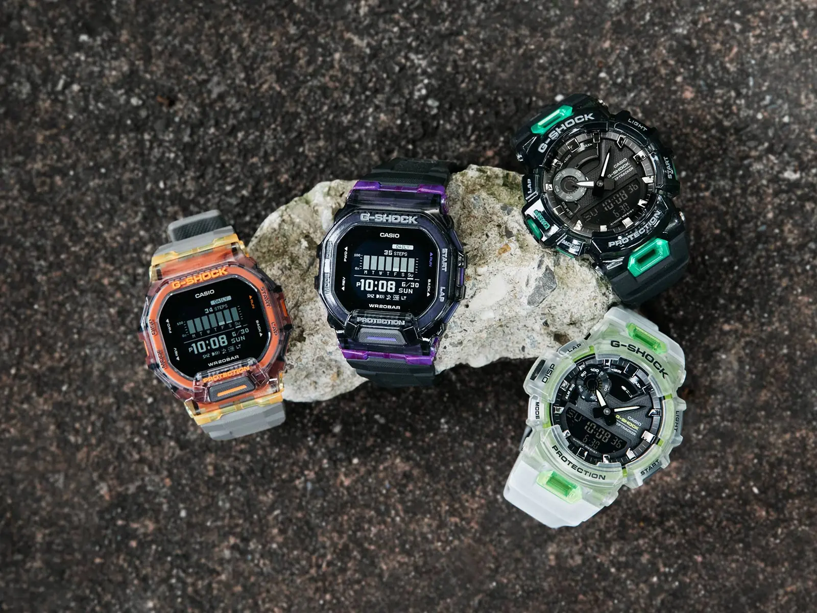 Ｇ-SHOCK 「戴」你運動場 & 街頭橫「型」！ 輕鬆計算你的運動數據，率性跑出你的萬眾矚目！