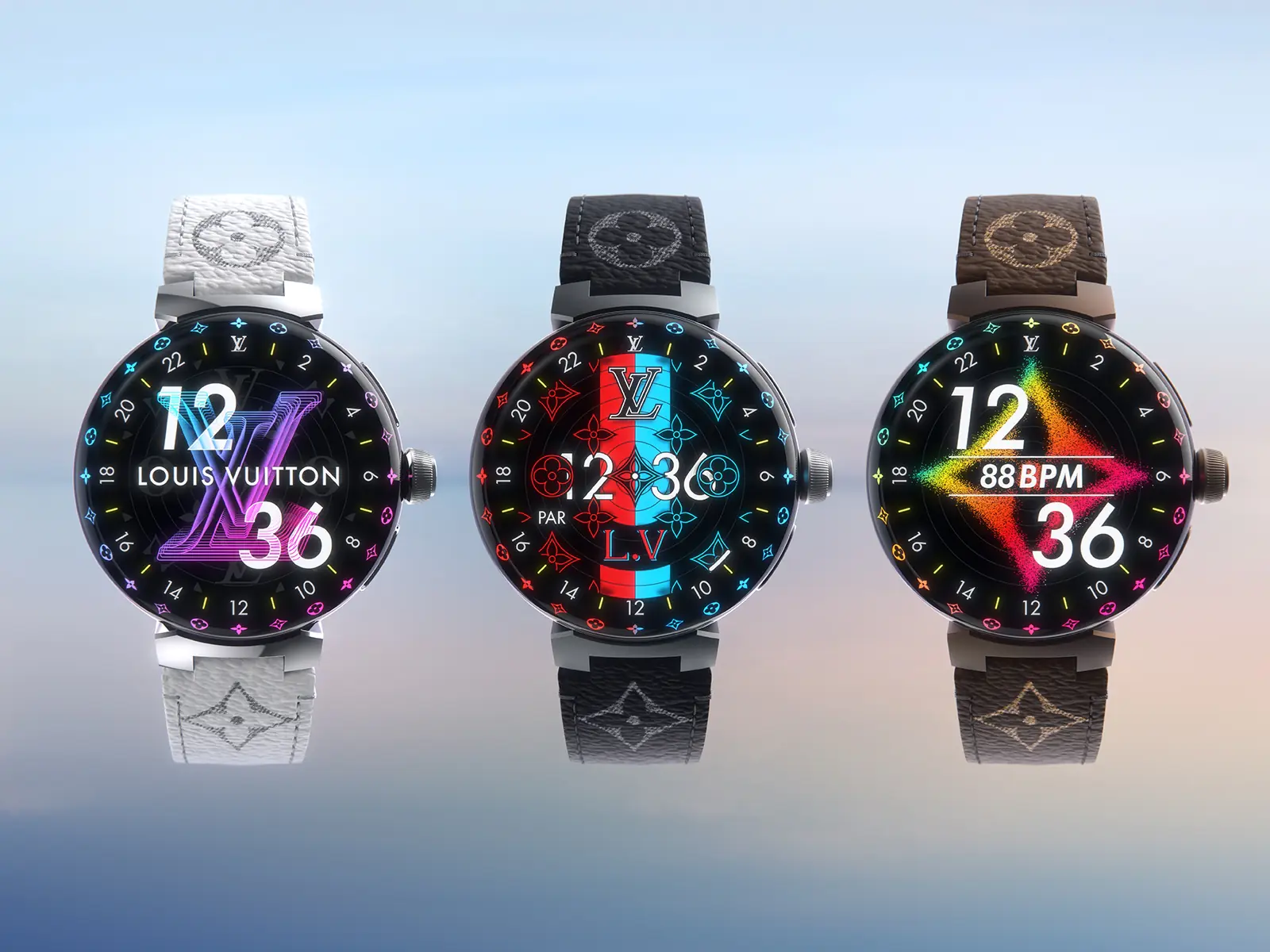 配件主導風格的時代，讓潮流升級的精品配件！ 路易威登Tambour Horizon Light Up智能腕錶點亮你的時尚LOOK！