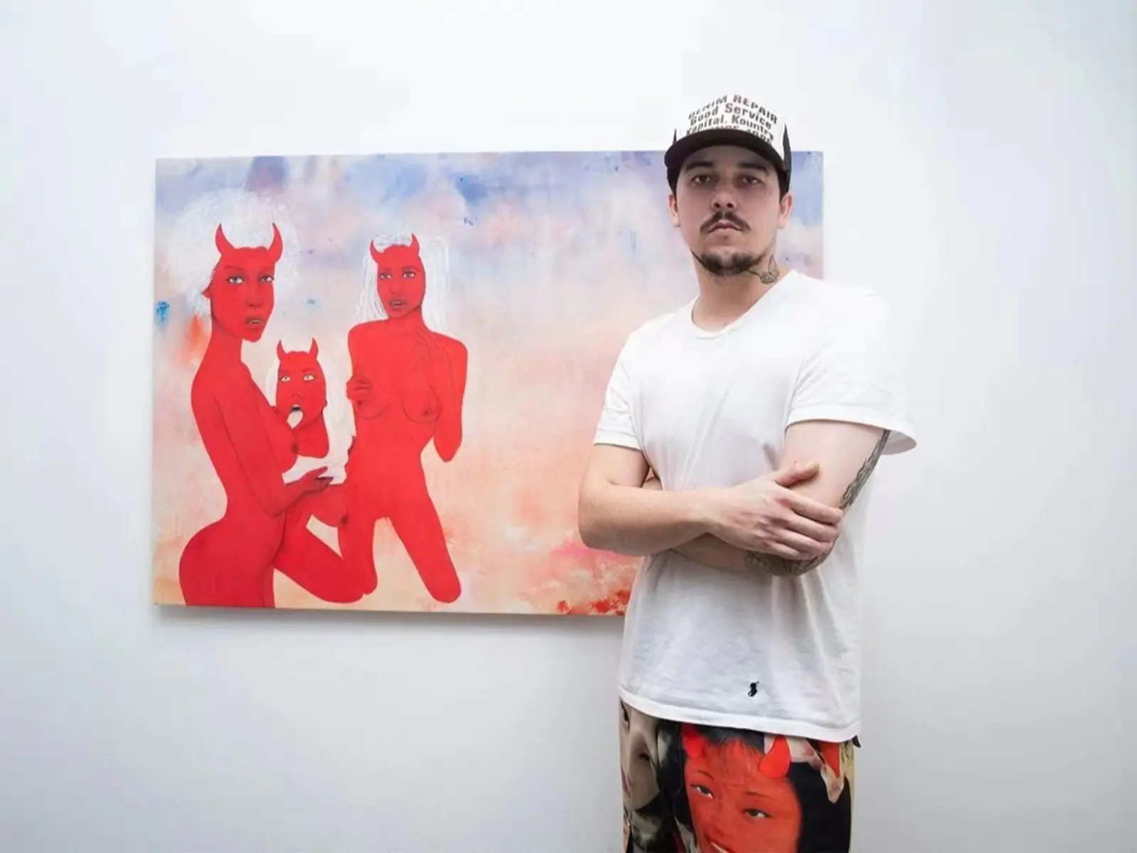 美國鬼才藝術家 Tyler Rexeisen 首度來台辦展，連村上隆、Kanye West 都難擋他魅力！