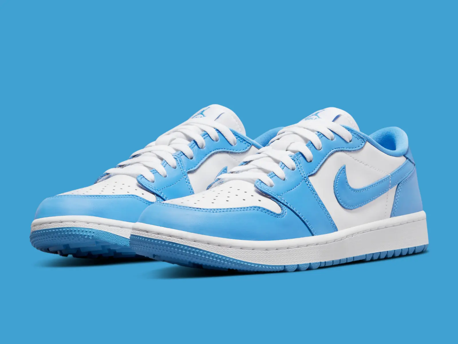 Air Jordan 1 Low Golf「UNC」強勢登場！經典北卡藍配色將於今年正式發售！