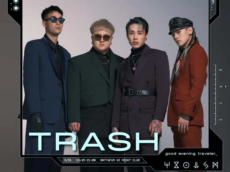 TRASH 樂團種下 750 棵樹！台灣首創環保演唱會，金曲樂團x百萬新人首度信義區夜店開唱