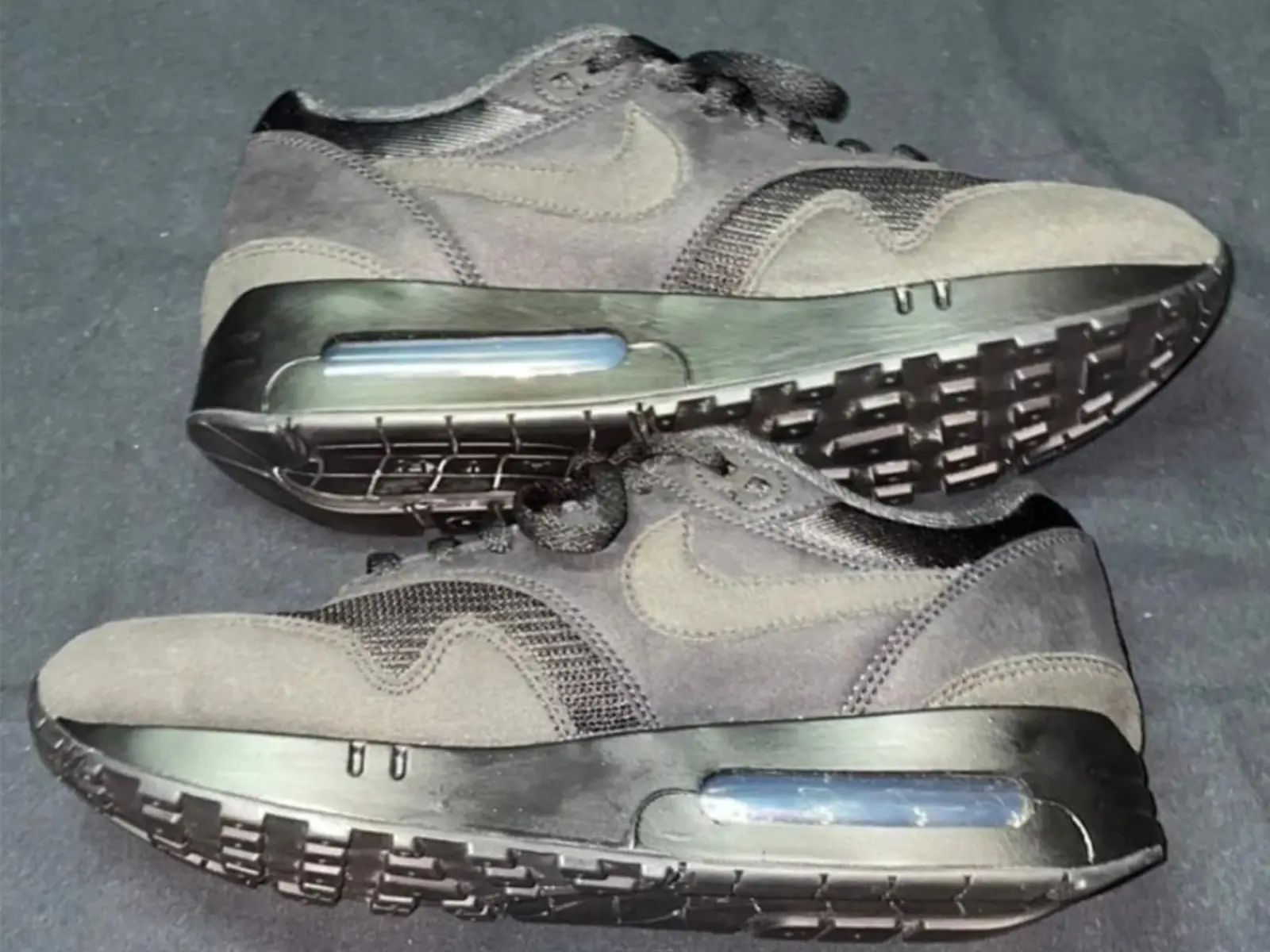 Nike Air Max 1 OG「Big Bubble」黑灰配色諜照曝光，同步經典 Air 氣墊強勢回歸！