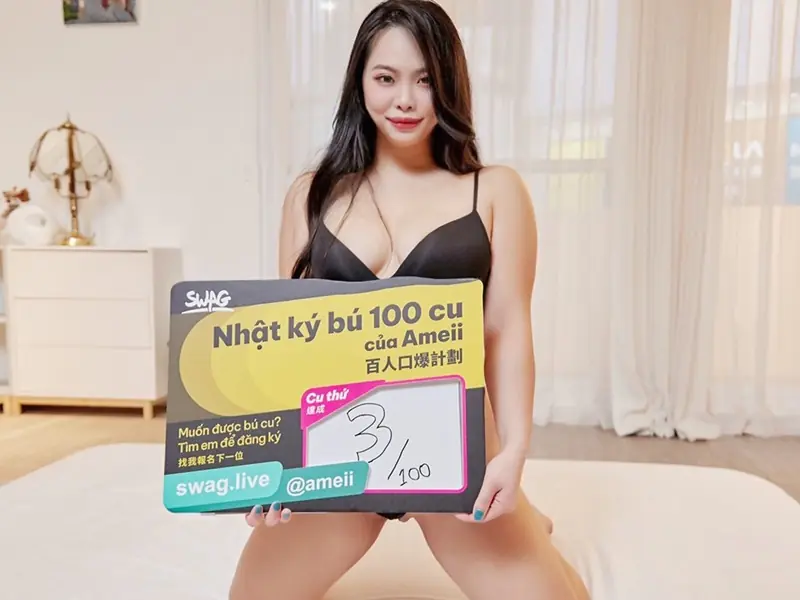 【老司J開車】首位越南AV女優 Ameii 出道作：目標台灣百人計劃讓鄉民 High 爆！