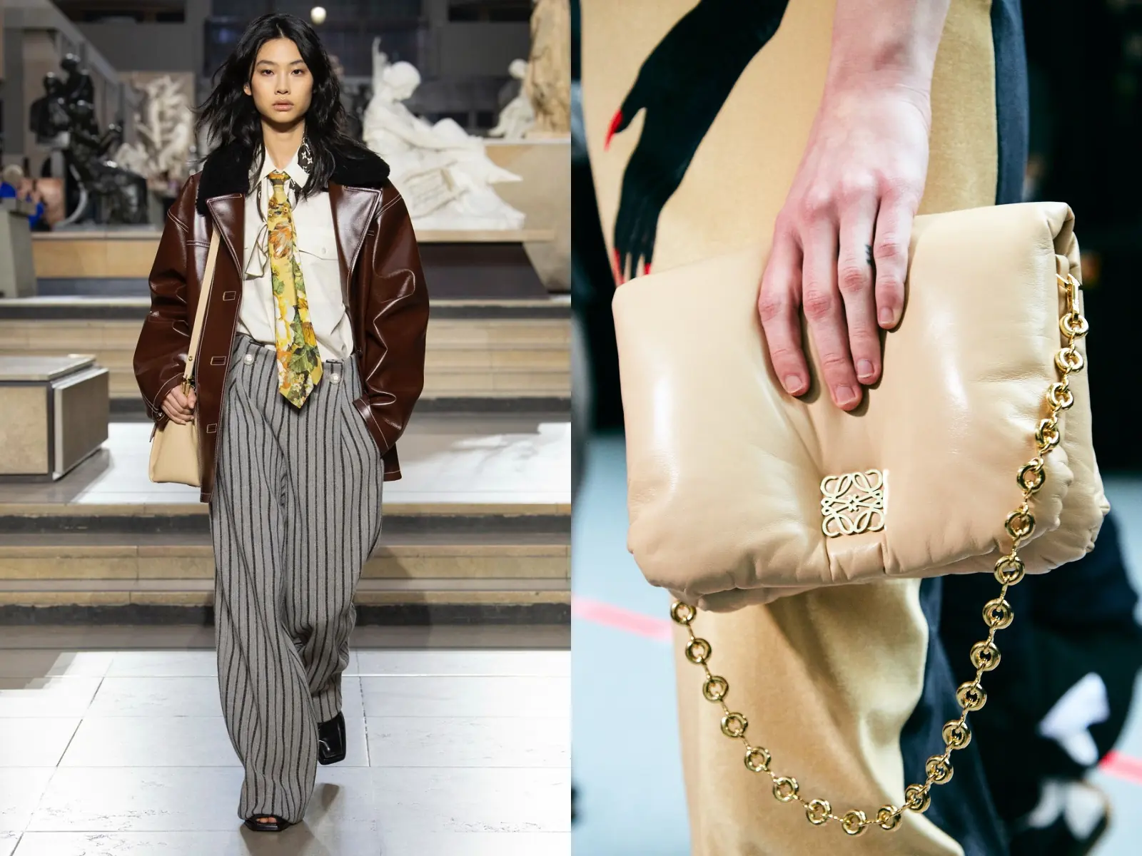 2022 秋冬巴黎時裝周亮點總整理：Virgil 的 Off-white 致敬秀掀高潮、LOEWE 紅唇馬甲超搶鏡！