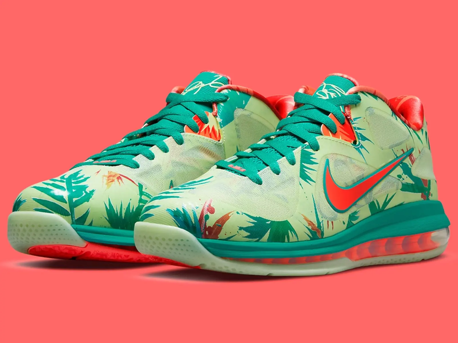Nike LeBron 9 Low「LeBronold Palmer」經典復刻！超應景夏日配色上腳後絕對吸睛！