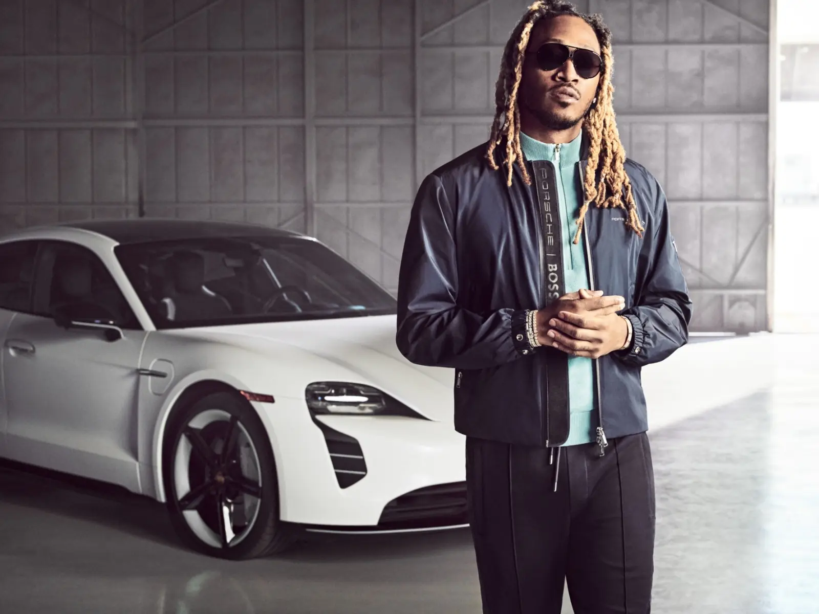 知名美國饒舌歌手FUTURE演繹全新PORSCHE X BOSS 2022春夏系列