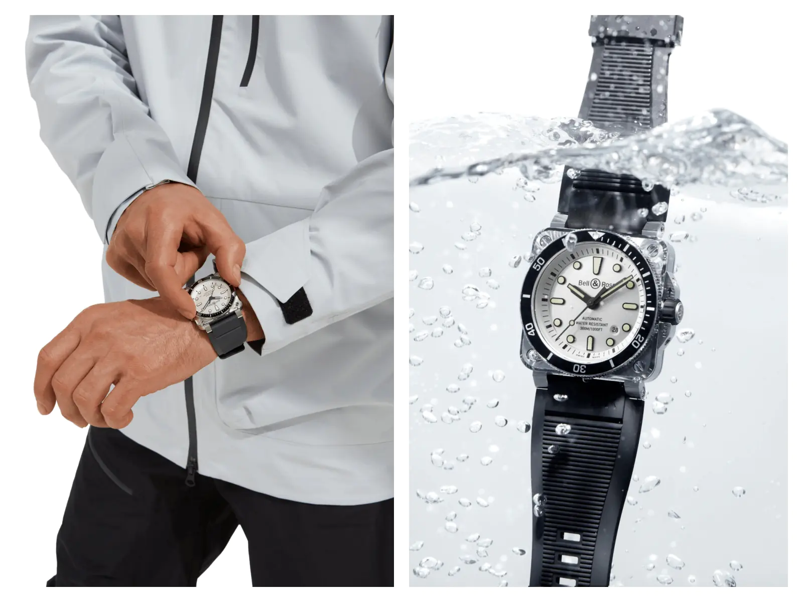 Bell & Ross推出全新BR 03-92 Diver White潛水錶
