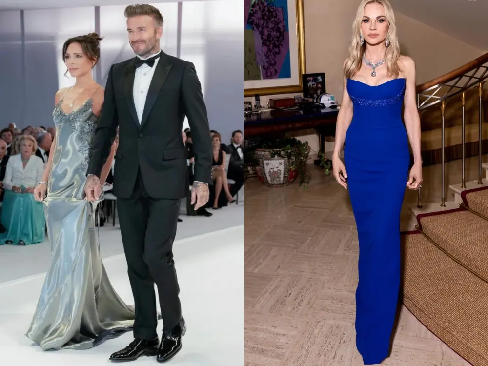 貝克漢兒子布魯克林婚禮，成媽媽維多利亞與岳母 Claudia Peltz 的比美現場！你喜歡誰的穿搭？