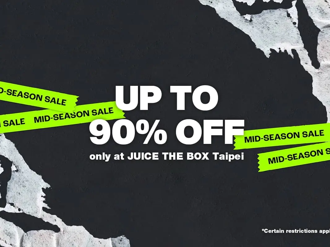 潮流店 JUICE 「季中特價」！CLOT 與各大聯名商品最低 1 折起！