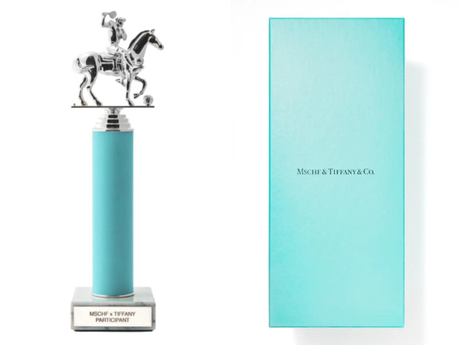 Tiffany & Co. 攜 MSCHF 打造「全球限量 100 座」純銀獎盃，手速夠快者才有特殊刻字版！