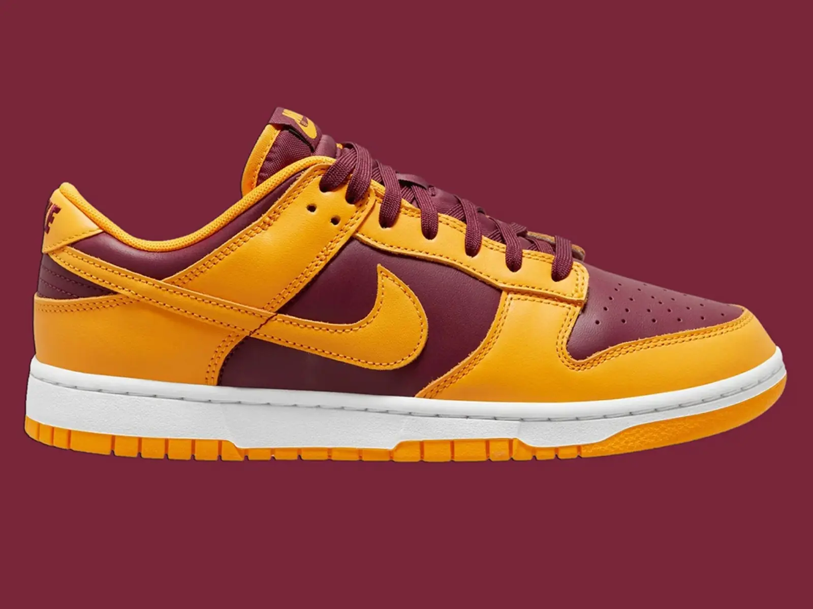 Nike Dunk Low 全新配色「Arizona State」登場！激似麥當勞的金黃經典樣貌就是要你「Be True To Your School」！